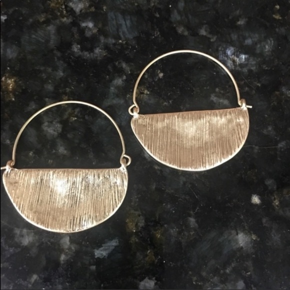 Anthro Rylan Hoop Earrings - Picture 4 of 4